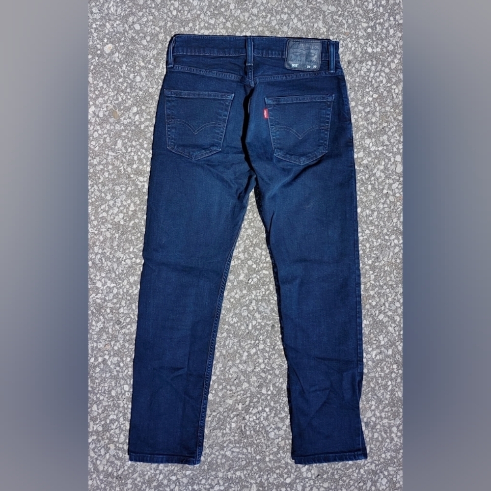 Modern Levi's 502 Black Stretch Men's Jeans Size 29x28